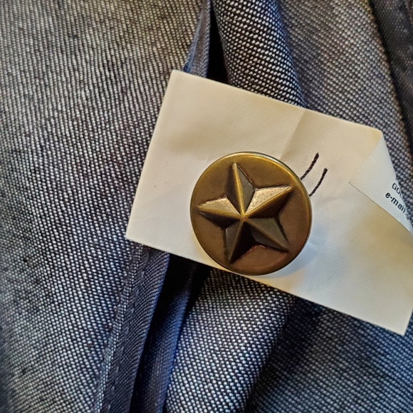 Midinette Firenze size M Denim Blazer with button detail - Picture 5 of 14